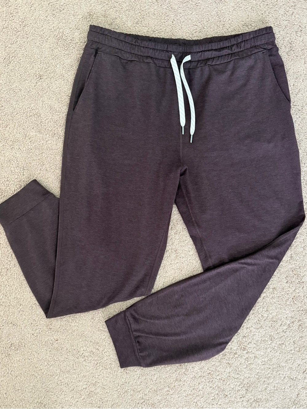 Vuori Performance Jogger Regular Length Size Medium Java Heather